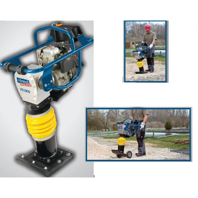 Pilonneuse Etdameuse Thermique VS 1000 4Kw 5,4CV Scheppach 2 Pilonneuse Etdameuse Thermique VS 1000 4Kw 5,4CV Scheppach – Image 2
