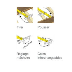 Pince à Caillebotis Metsäpro 60cm Entraxe 50-110mm 144760 LEBORGNE 9 Pince à Caillebotis Metsäpro 60cm Entraxe 50-110mm 144760 LEBORGNE -Kobleo pince a caillebotis metsapro 60cm entraxe 50 110mm 144760 leborgne 4