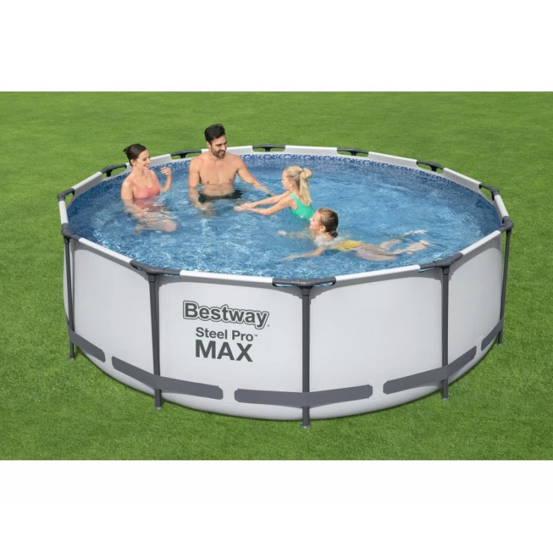 Piscine Hors Sol 56418 Ronde Steel Pro Max™ 366x100cm Bestway 3 Piscine Hors Sol 56418 Ronde Steel Pro Max™ 366x100cm Bestway – Image 3
