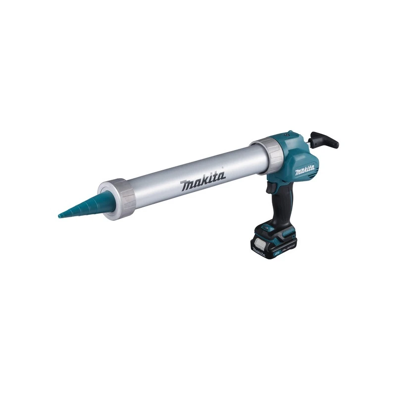 Makita Pistolet à Mastic à Batterie 10,8V 2x2Ah Li-Ion 350mm CG100DSAEB 1 Makita Pistolet à Mastic à Batterie 10,8V 2x2Ah Li-Ion 350mm CG100DSAEB