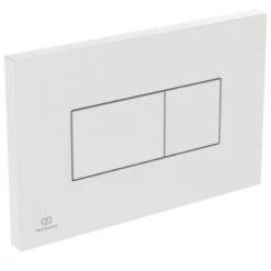 Plaque De Commande Karisma Pre Wall 3/6L Blanc Ideal Standard