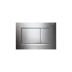 Geberit Plaque De Déclenchement WC Sigma30 Chromé Mat / Chromé Brillant 115883