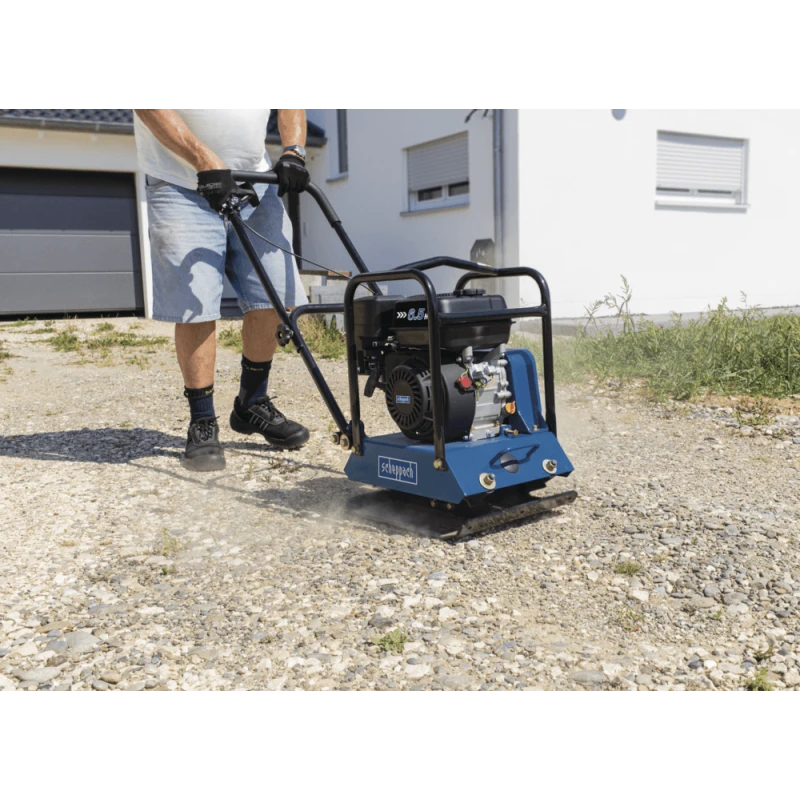 Scheppach Plaque Vibrante Thermique 196 Cm3 Essence 4T 15000 N HP1200S 3 Scheppach Plaque Vibrante Thermique 196 Cm3 Essence 4T 15000 N HP1200S – Image 3