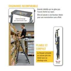 Plate-Forme De Travail (accès Rayon) 1 Marche STEPPER -Kobleo plate forme de travail acces rayon 1 marche stepper 4