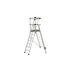 Plate-forme En Alu 8 Marches Hauteur Accès 389 M Max SHERPAMATIC FIXE