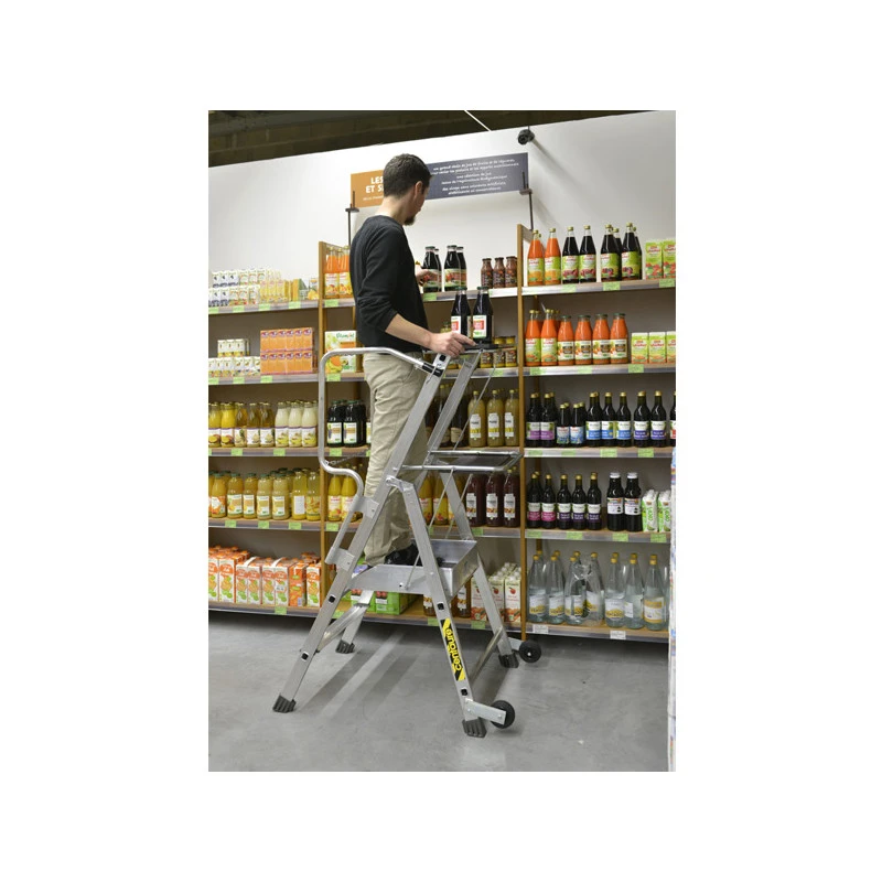 Plate-forme Individuelle Roulante 3 Marches Haut Accès 270 M PL Porte- 5 Plate-forme Individuelle Roulante 3 Marches Haut Accès 270 M PL Porte- – Image 5