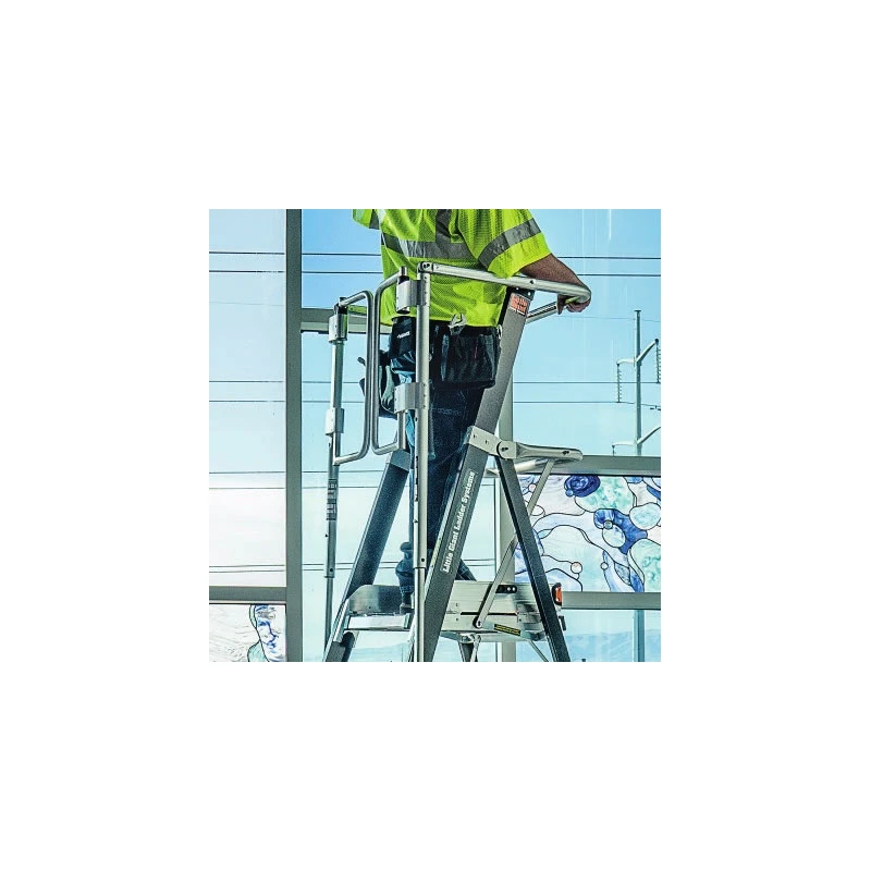 Plateforme 6 Marches Hauteur D'accès Maxi 340 M Fibre De Verre SAFETY 2 Plateforme 6 Marches Hauteur D'accès Maxi 340 M Fibre De Verre SAFETY – Image 2