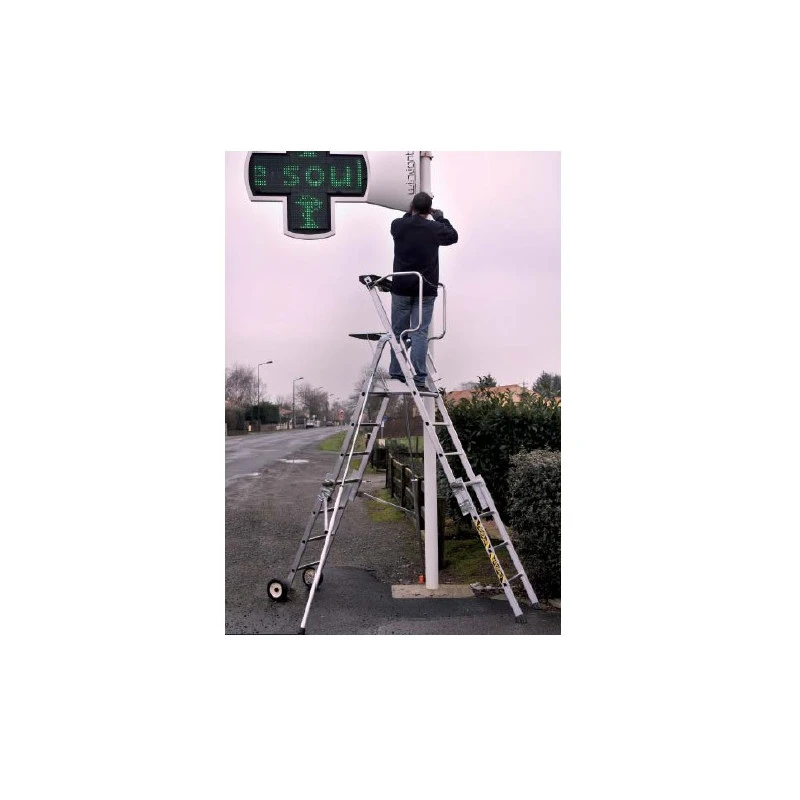 Plateforme De Travail Télescopique 4 7 Marches PL SCOP 4 Plateforme De Travail Télescopique 4 7 Marches PL SCOP – Image 4