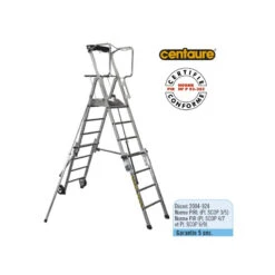 Plateforme De Travail Télescopique 6 9 Marches PL SCOP