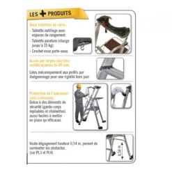Plateforme Individuelle Roulante PL3 Charge 150Kg Ht2m70 Centaure -Kobleo plateforme individuelle roulante pl3 charge 150kg ht2m70 centaure 2