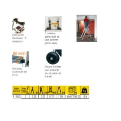 Plateforme IndividuelleRoulante à Hauteur Fixe H:2m50 PL2 -Kobleo plateforme individuelleroulante a hauteur fixe h 2m50 pl2 centaure 2