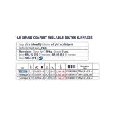 Plateforme Réglable Toutes Surfaces 7-9 Marches Haut Maxi 423 M Sherpa 5 Plateforme Réglable Toutes Surfaces 7-9 Marches Haut Maxi 423 M Sherpa -Kobleo plateforme reglable toutes surfaces 7 9 marches haut maxi 423 m sherpa 2