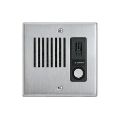 Platine IEJA Inoxydable Encastrable Avec Un Bouton Aiphone