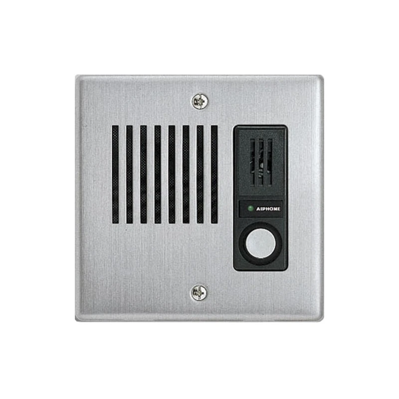 Platine IEJA Inoxydable Encastrable Avec Un Bouton Aiphone 1 Platine IEJA Inoxydable Encastrable Avec Un Bouton Aiphone