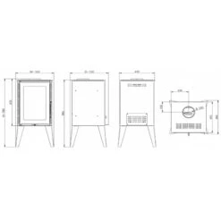Poêle à Bois M20 Eco 7,5kW Bûches 2kg/h Solzaima 8 Poêle à Bois M20 Eco 7,5kW Bûches 2kg/h Solzaima -Kobleo poele a bois m20 eco 7 5kw buches 2kg h solzaima 3