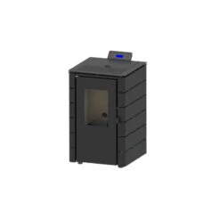 Poêle à Granulés Europa Noire 6,1kW Wifi Solzaima