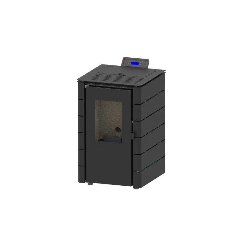 Poêle à Granulés Europa Noire 6,1kW Wifi Solzaima 1 Poêle à Granulés Europa Noire 6,1kW Wifi Solzaima
