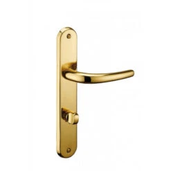 Poignée De Porte Intérieure LAURA à Condamnation Laiton Poli 900661