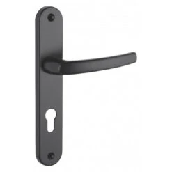 Poignée De Porte Intérieure SULTANE Trou De Cylindre Noir 990433