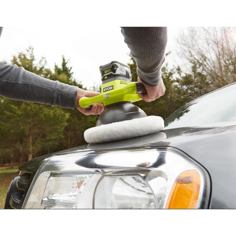 Ryobi Polisseuse 18 V One+ Sans Batterie Ni Chargeur 2 Patins 254 Mm R18B-0 2 Ryobi Polisseuse 18 V One+ Sans Batterie Ni Chargeur 2 Patins 254 Mm R18B-0 – Image 2