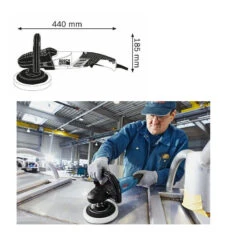 Polisseuse à Disque GPO 14 CE 180mm 1400W Bosch -Kobleo polisseuse a disque gpo 14 ce 180mm 1400w bosch 2