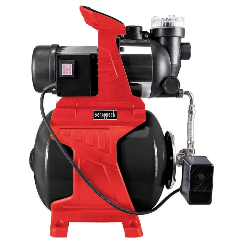 Scheppach Pompe à Eau Domestique 900W 4300 L / H HWW900 2 Scheppach Pompe à Eau Domestique 900W 4300 L / H HWW900 – Image 2