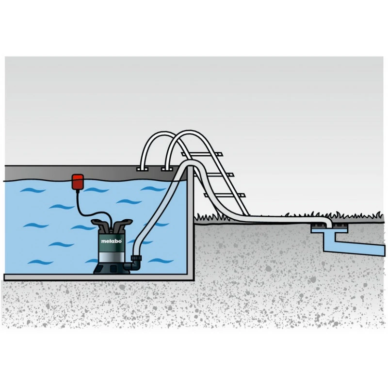 Metabo Pompe Immergée Pour Eaux Claires 1000W 3.4 Bar TDP 7501 S 5 Metabo Pompe Immergée Pour Eaux Claires 1000W 3.4 Bar TDP 7501 S – Image 5