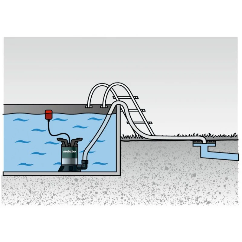 Metabo Pompe Immergée Pour Eaux Claires 13000l/h 550W TP 13000 S 5 Metabo Pompe Immergée Pour Eaux Claires 13000l/h 550W TP 13000 S – Image 5
