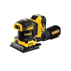 DeWALT Ponceuse 1/4 De Feuille XR 18V Brushless 2 X 5Ah Li-ion DCW200P2