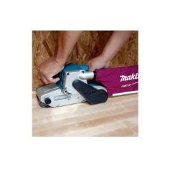 Makita Ponceuse à Bande 1010W (bande : 100 X 610 Mm)+ Coffret Makpack 9404J -Kobleo ponceuse a bande 1010w bande 100 x 610 mm coffret makpack 9404j 4