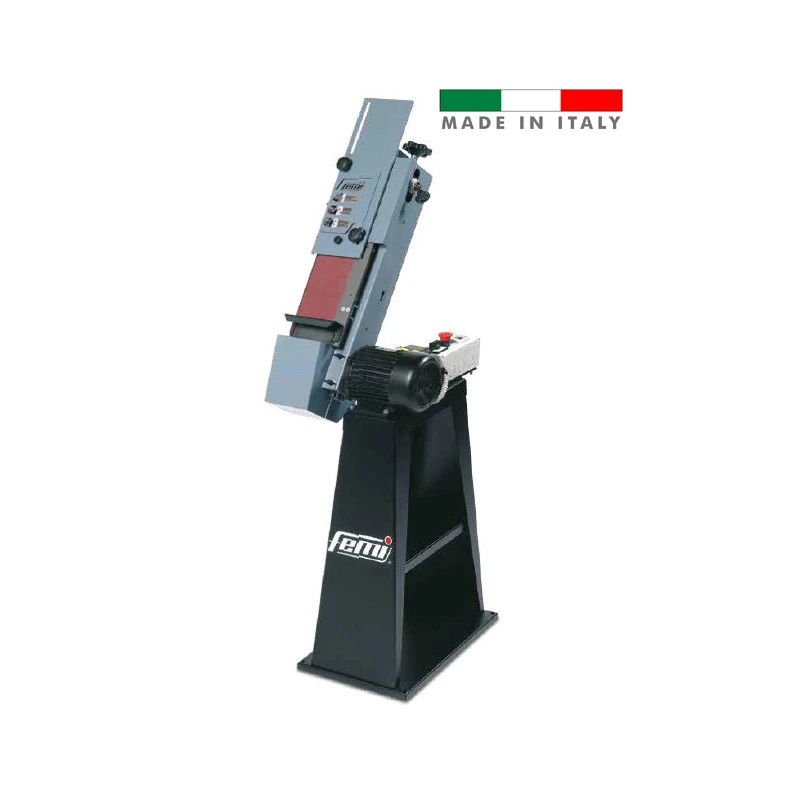 Ponceuse à Bande Inclinable à 2 Vitesses 600/900W 120x1500mm 504B 1 Ponceuse à Bande Inclinable à 2 Vitesses 600/900W 120x1500mm 504B