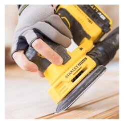 Stanley Ponceuse De Finition 18V 2Ah Li-Ion Avec Sac De Rangement FATMAX FMCW2 -Kobleo ponceuse de finition 18v 2ah li ion avec sac de rangement fatmax fmcw2 stanley 3