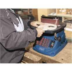 Scheppach Ponceuse Oscillante 450W 220-240V Bande 100x610mm OSM600 -Kobleo ponceuse oscillante 450w 220 240v bande 100x610mm osm600 scheppach 3