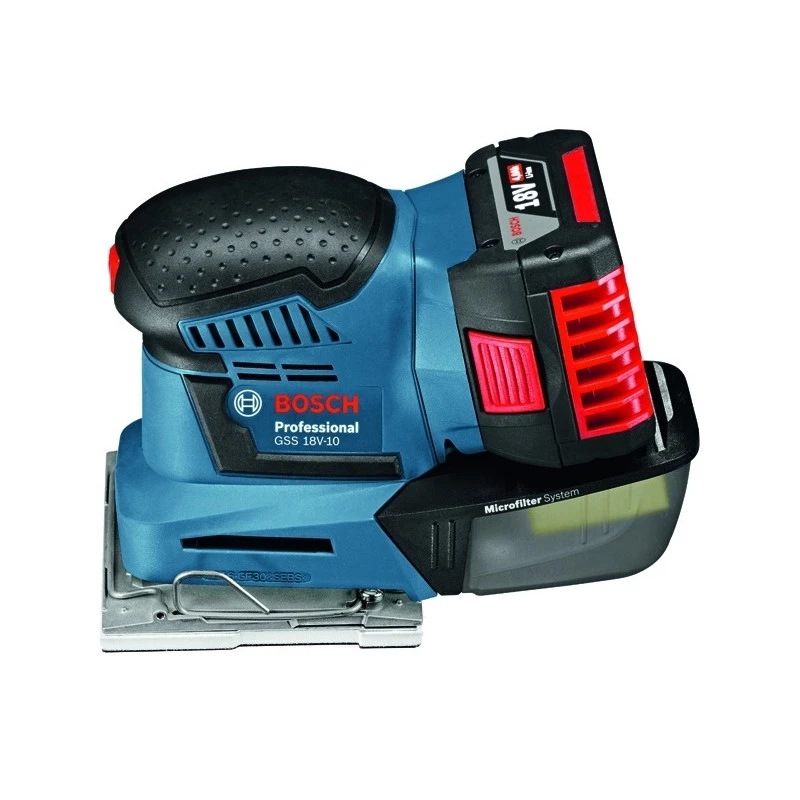 Ponceuse Vibrante à Batterie 18V 5Ah 101x113mm GSS 18 V-10 1 Ponceuse Vibrante à Batterie 18V 5Ah 101x113mm GSS 18 V-10