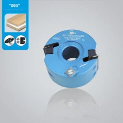 Porte-outils à Profiler / Feuillurer Diam 100mm Al 30 Ht 50mm Z2+V2 09 -Kobleo porte outils a profiler feuillurer diam 100mm al 30 ht 50mm z2 v2 09 leman 2