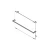 Porte-serviette 1050x600 Mm Chrome R80SOLP105-K