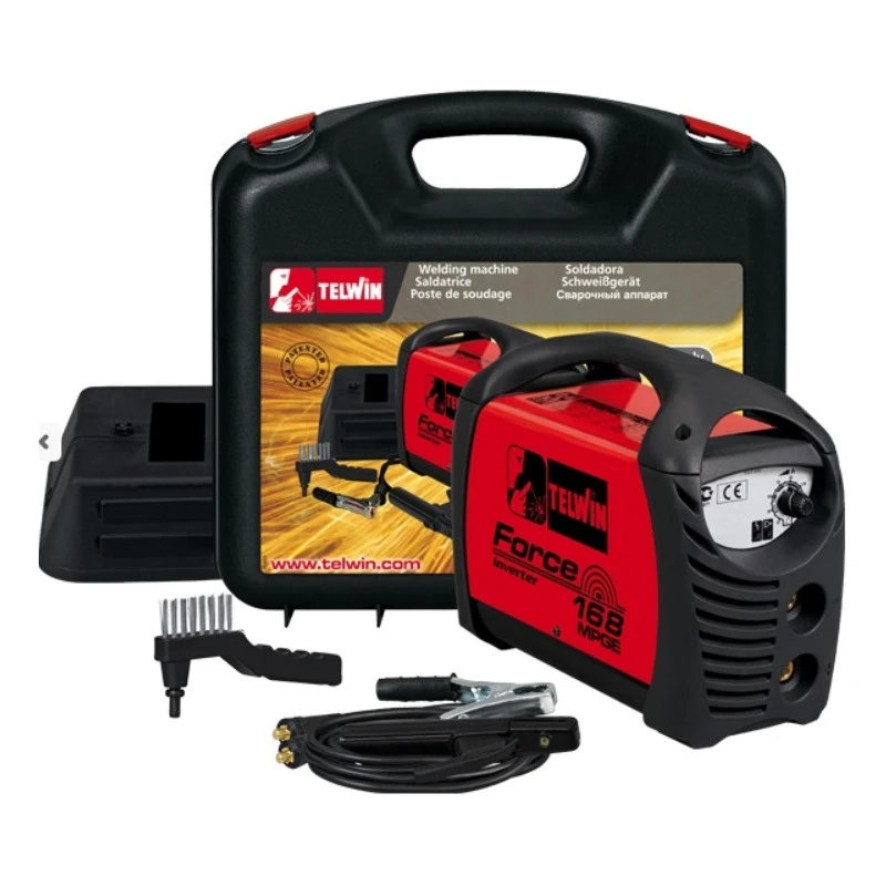 Poste à Souder à L’Arc Portable Inverter Accessoires Force 168 MPGE 1 Poste à Souder à L’Arc Portable Inverter Accessoires Force 168 MPGE