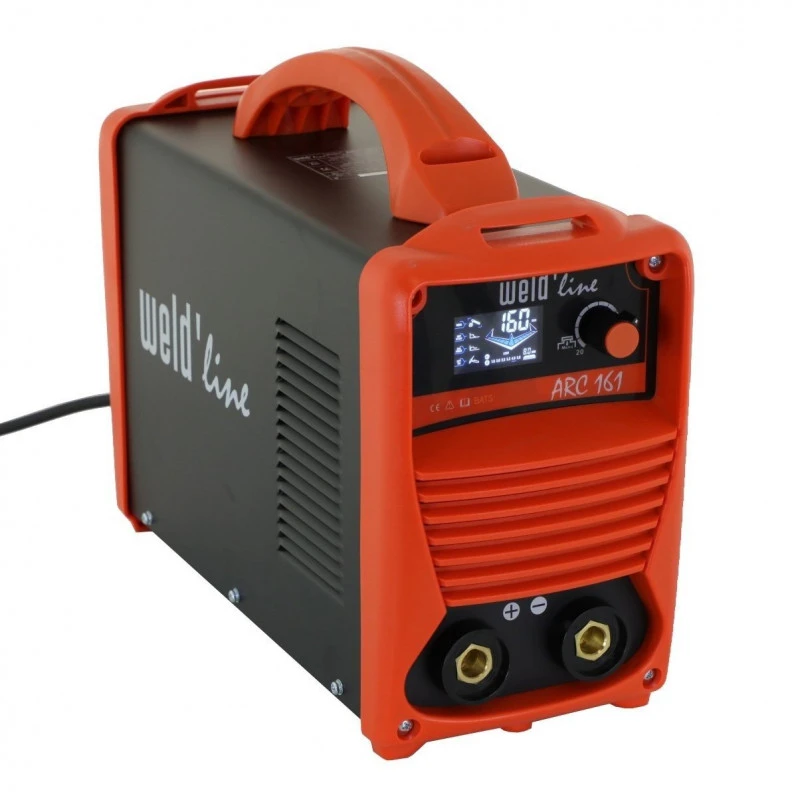 Poste à Souder ARC 161 MMA Portable 7,0KVA 230V Monophasé Weld'line 2 Poste à Souder ARC 161 MMA Portable 7,0KVA 230V Monophasé Weld'line – Image 2