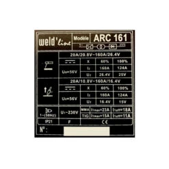 Poste à Souder ARC 161 MMA Portable 7,0KVA 230V Monophasé Weld'line 13 Poste à Souder ARC 161 MMA Portable 7,0KVA 230V Monophasé Weld'line -Kobleo poste a souder arc 161 mma portable 7 0kva 230v monophase weld line 6