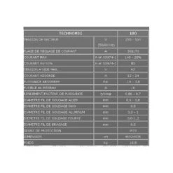 Poste à Souder Inverter à Fil Mig Mag 170A Technomig 180 Synergic -Kobleo poste a souder inverter a fil mig mag 170a technomig 180 synergic 3