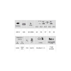Poste De Soudage MMA à L'arc Inverter 230V 180A Progys 180A 5 Poste De Soudage MMA à L'arc Inverter 230V 180A Progys 180A -Kobleo poste de soudage mma a l arc inverter 230v 180a progys 180a 2