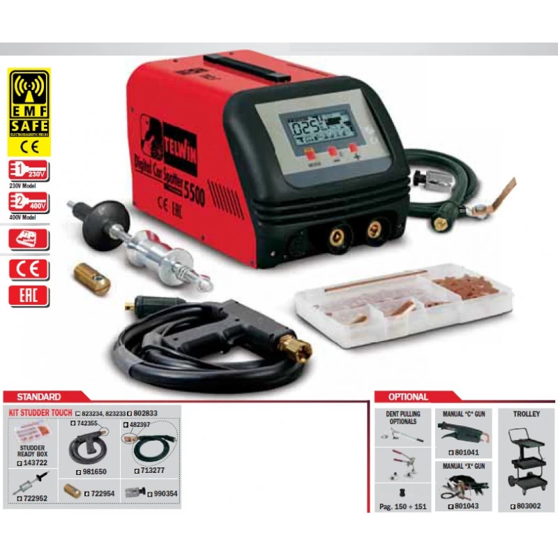 Poste De Soudure Par Points Automatique 400V 11kW DIGITAL CAR SPOTTER 1 Poste De Soudure Par Points Automatique 400V 11kW DIGITAL CAR SPOTTER