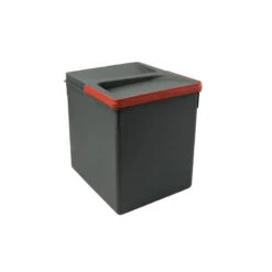 Poubelle 8198123 Pour Tiroir De Cuisine Recycle Plastique Gris Anthrac