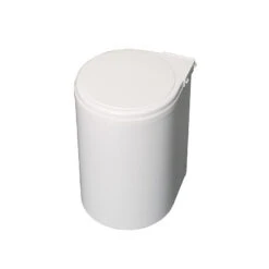 Poubelle De Recyclage 8035815 13L Plastique Blanc