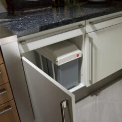 Poubelle De Tri Multi-Box Duo L Encastrable 2x14L Hailo -Kobleo poubelle de tri multi box duo l encastrable 2x14l hailo 2