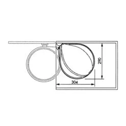 Poubelle Encastrable Compact-Box M 15L Inox Hailo -Kobleo poubelle encastrable compact box m 15l inox hailo 5