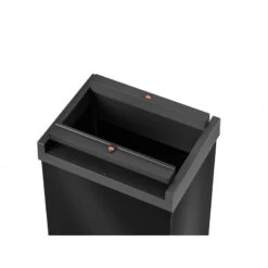 Poubelle Ordures Ménagères Big-Box Swing XL 52L Noir Hailo -Kobleo poubelle ordures menageres big box swing xl 52l noir hailo 1