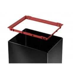 Poubelle Ordures Ménagères Big-Box Swing XL 52L Noir Hailo -Kobleo poubelle ordures menageres big box swing xl 52l noir hailo 3