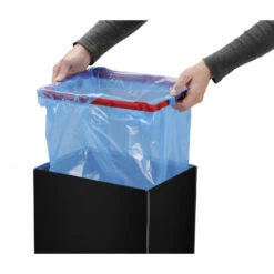 Poubelle Ordures Ménagères Big-Box Swing XL 52L Noir Hailo -Kobleo poubelle ordures menageres big box swing xl 52l noir hailo 6