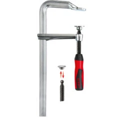 BESSEY Presse à Vis Tout Acier Avec Poignée Bi-matière GZ-2K 400/120 GZ40-12-